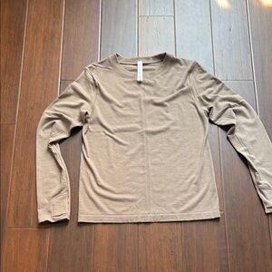 Athleta Long Sleeve Tee - Brown